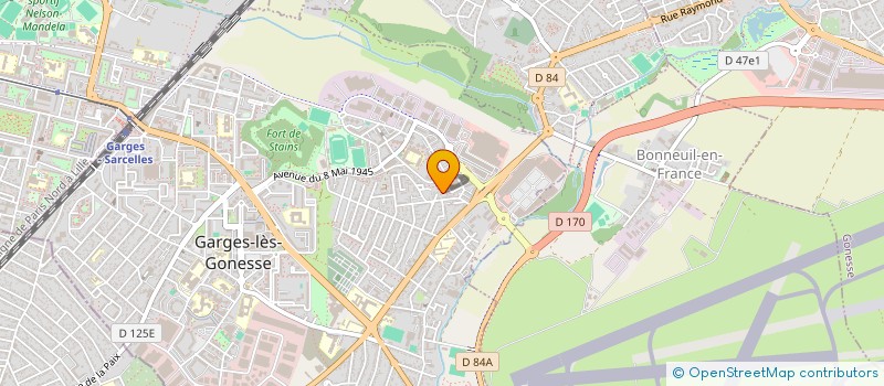 localisation de l'entreprise MONSIEUR JHON LAPLANTE  GARGES LES GONESSE