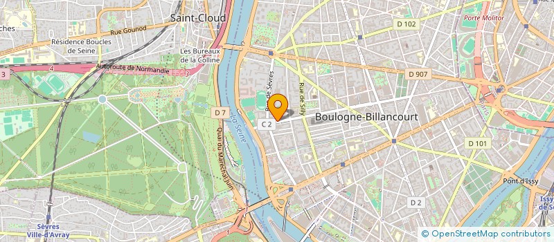 localisation de l'entreprise MONSIEUR JHON LOPEZ GARCIA  BOULOGNE-BILLANCOURT