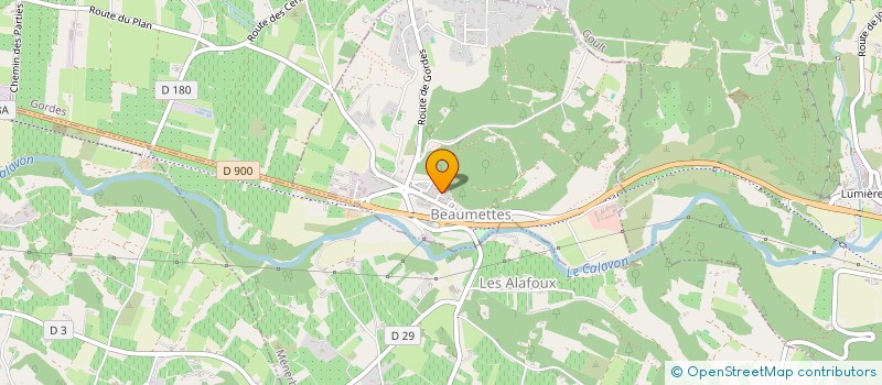 localisation de l'entreprise MONSIEUR JHON MACCARI  GORDES