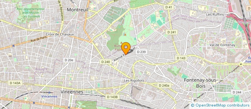 localisation de l'entreprise MONSIEUR JHON MARIN RESTREPO  CHOISY-LE-ROI
