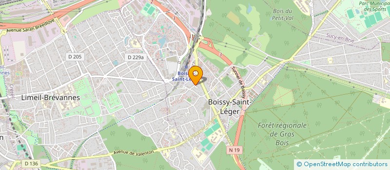 localisation de l'entreprise MONSIEUR JHON RAZAFINDRAIBE à BOISSY-SAINT-LEGER