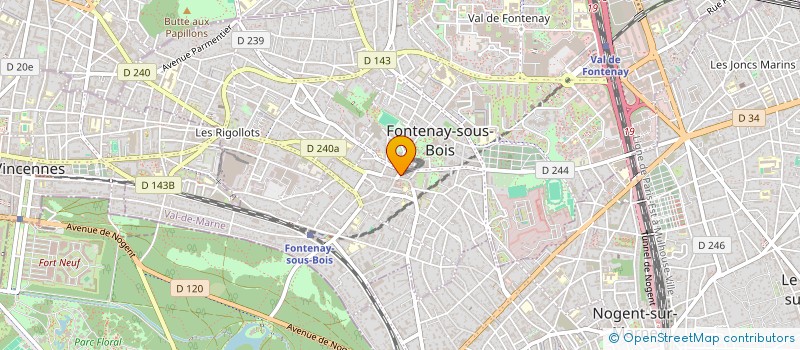 localisation de l'entreprise MONSIEUR JHONATAN ARMINI PEREIRA LUCH à FONTENAY-SOUS-BOIS