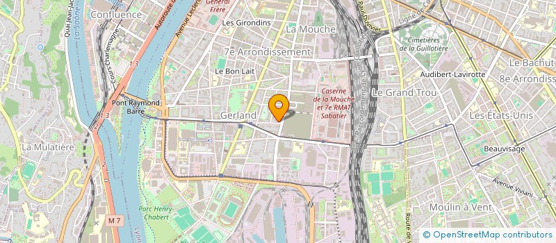 localisation de l'entreprise MONSIEUR JHONATAN RAY RODRIGUEZ ALARCON  LYON