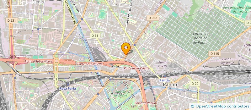 localisation de l'entreprise MONSIEUR JHONATHAN SOARES DA SILVA  AUBERVILLIERS