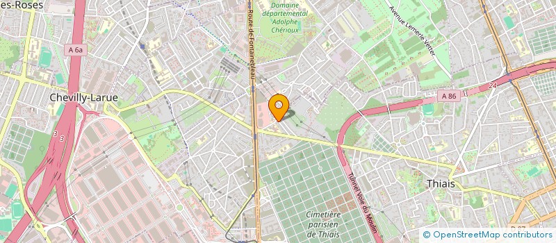 localisation de l'entreprise MONSIEUR JHONES LEMOS GUIMARAES  THIAIS