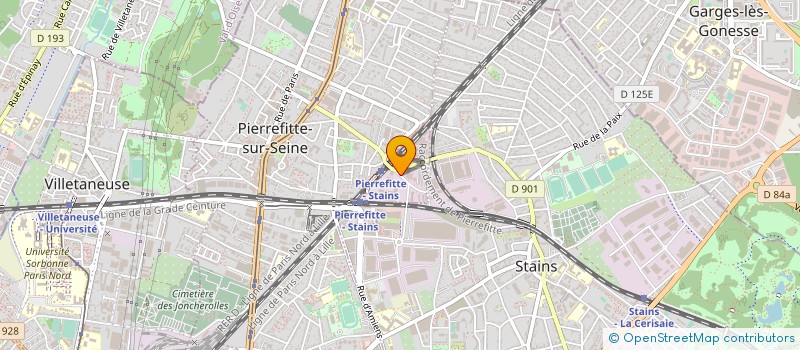 localisation de l'entreprise MONSIEUR JHONNY TIAR  PIERREFITTE-SUR-SEINE