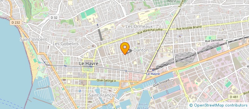 localisation de l'entreprise MONSIEUR JI XU  LE HAVRE