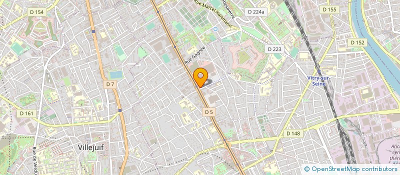 localisation de l'entreprise MONSIEUR JIAN CHEN à VITRY-SUR-SEINE