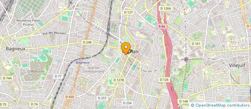 localisation de l'entreprise MONSIEUR JIAN LUAN  CACHAN