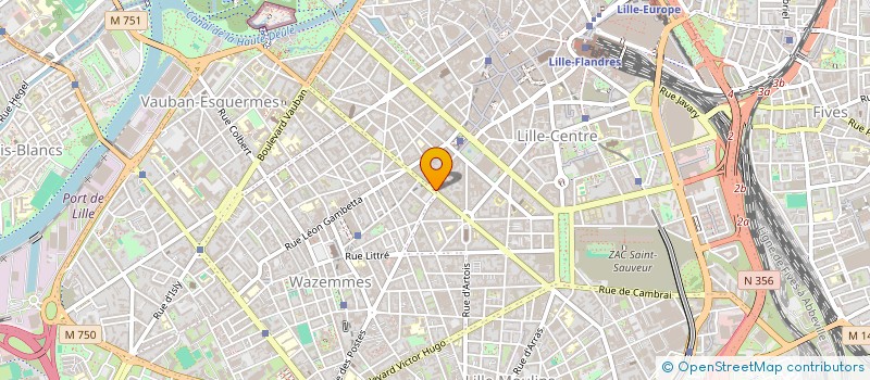 localisation de l'entreprise MONSIEUR JIAN YANG à LILLE