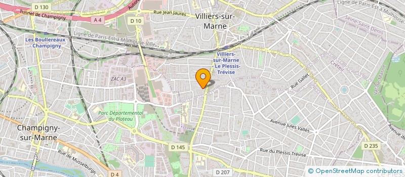 localisation de l'entreprise MONSIEUR JIAN ZHU  VILLIERS-SUR-MARNE