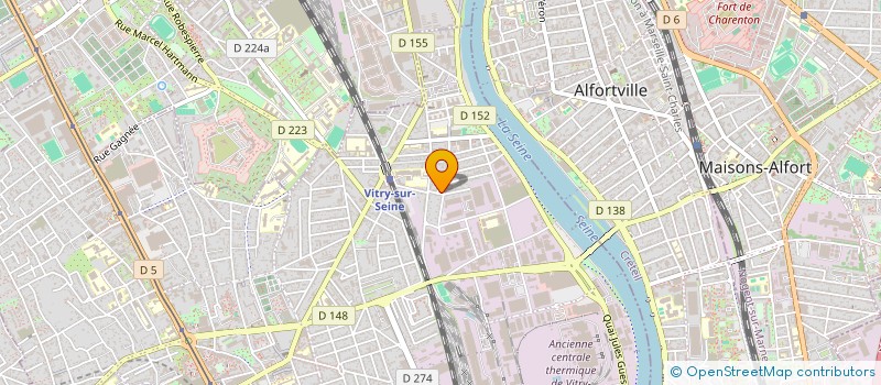 localisation de l'entreprise MONSIEUR JIANCHAO ZHAO à VITRY-SUR-SEINE