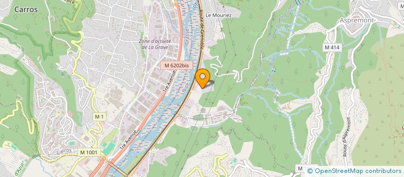 localisation de l'entreprise MONSIEUR JIANNIS CAROUTIS  CASTAGNIERS