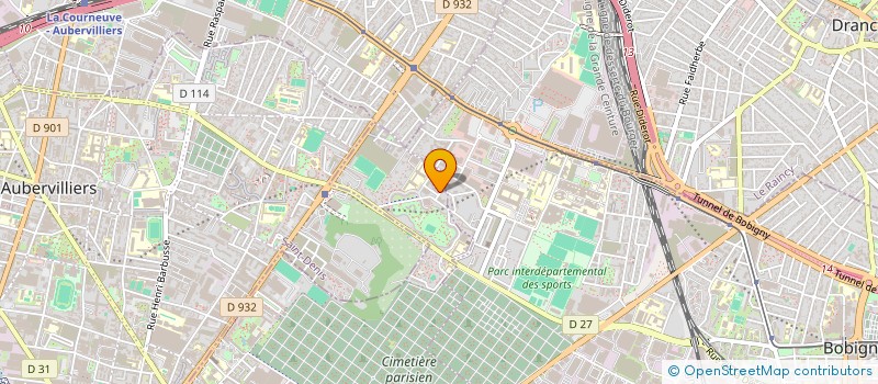 localisation de l'entreprise MONSIEUR JIANWEI LIN  PANTIN