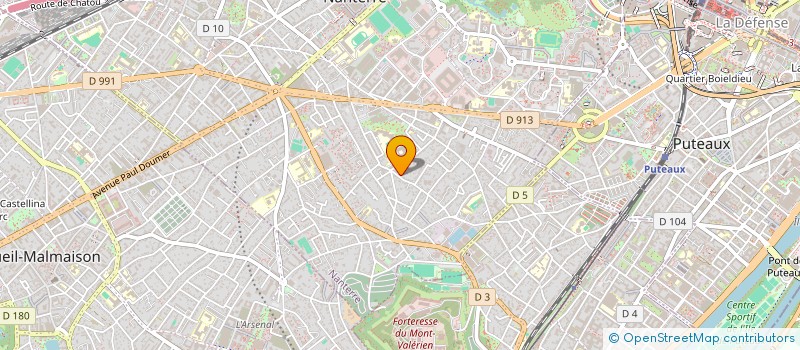 localisation de l'entreprise MONSIEUR JIASHUN QIAN  NANTERRE