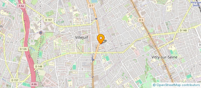 localisation de l'entreprise MONSIEUR JIAXIAO ZHOU  VILLEJUIF