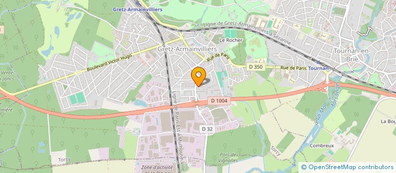 localisation de l'entreprise MONSIEUR JIBRIL ALLEMEESCH  GRETZ-ARMAINVILLIERS