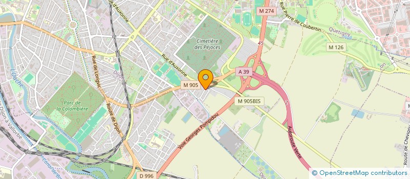 localisation de l'entreprise MONSIEUR JIBRIL EL MRADMI  DIJON