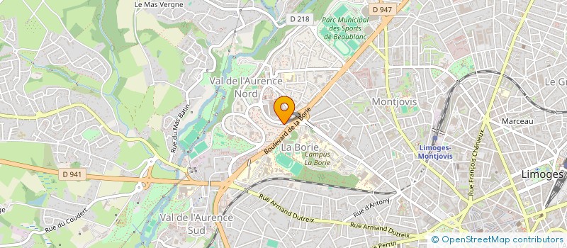 localisation de l'entreprise MONSIEUR JIBRIL HUSSEIN IBRAHIM à LIMOGES