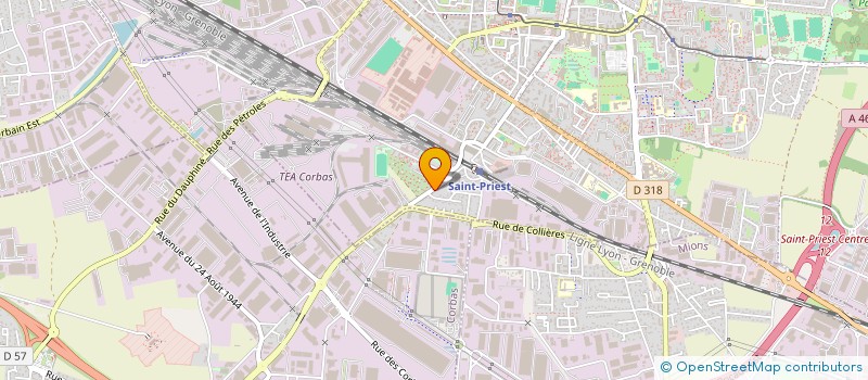 localisation de l'entreprise MONSIEUR JIBRIL LEMHEMDI  SAINT-PRIEST