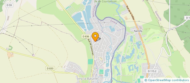 localisation de l'entreprise MONSIEUR JIBRIL MIMOUNE-REZIG  IVRY-LA-BATAILLE