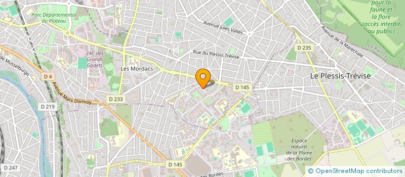 localisation de l'entreprise MONSIEUR JIBRIL SADELI à CHAMPIGNY-SUR-MARNE