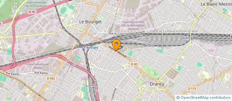 localisation de l'entreprise MONSIEUR JIBRIL TOUBAL MAAMAR  DRANCY