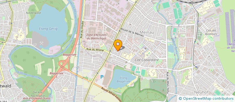 localisation de l'entreprise MONSIEUR JIE LI à STRASBOURG