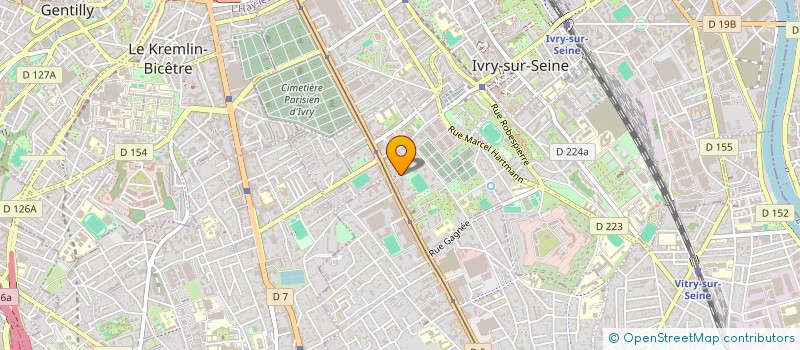 localisation de l'entreprise MONSIEUR JIE LIN  IVRY-SUR-SEINE