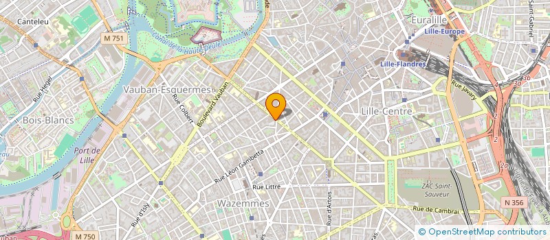 localisation de l'entreprise MONSIEUR JIE ZHENG à LILLE