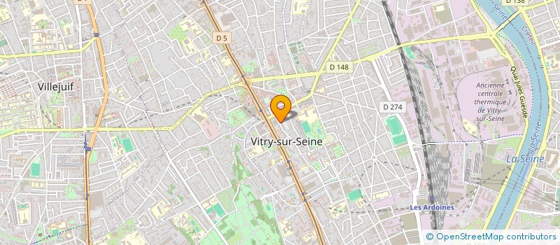 localisation de l'entreprise MONSIEUR JIGAR THAKKAR  VITRY-SUR-SEINE