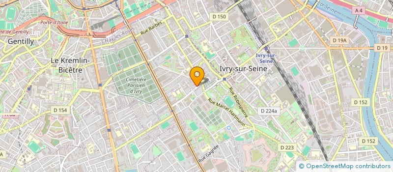 localisation de l'entreprise MONSIEUR JIGMEY DRONBAR  IVRY-SUR-SEINE