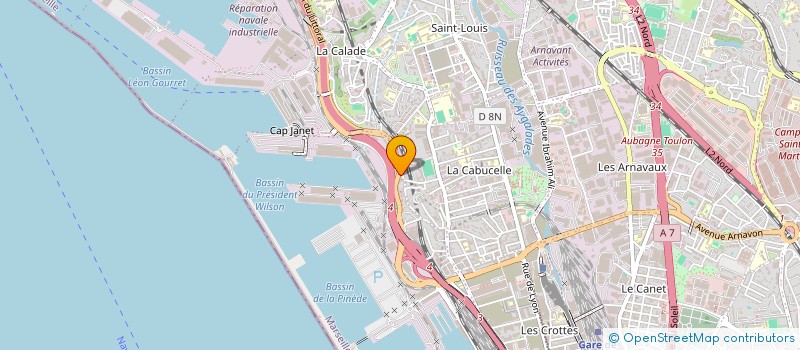 localisation de l'entreprise MONSIEUR JIGOURTA HERMOUCHE à MARSEILLE
