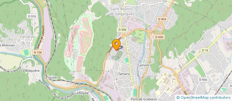 localisation de l'entreprise MONSIEUR JIHAD AL YOUSSEF  SAINT-MARTIN-DE-VALGALGUES