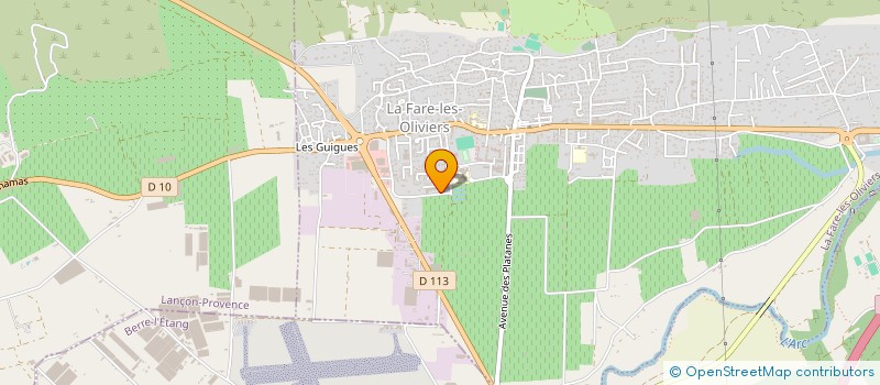 localisation de l'entreprise MONSIEUR JIHAD BEN REJEB  LA FARE-LES-OLIVIERS