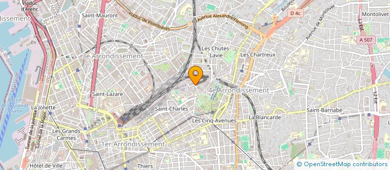 localisation de l'entreprise MONSIEUR JIHAD BENGHRIB à MARSEILLE