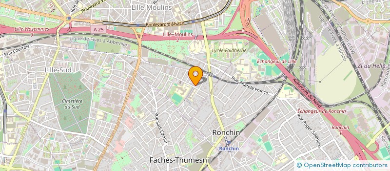localisation de l'entreprise MONSIEUR JIHAD BOUDAA à LILLE