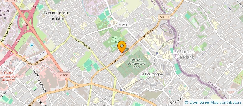 localisation de l'entreprise MONSIEUR JIHAD CHEURFI  TOURCOING