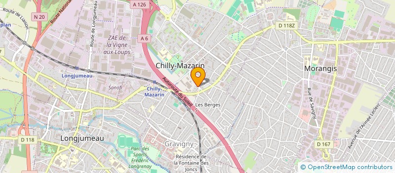 localisation de l'entreprise MONSIEUR JIHAD CHOUIKHA à CHILLY-MAZARIN