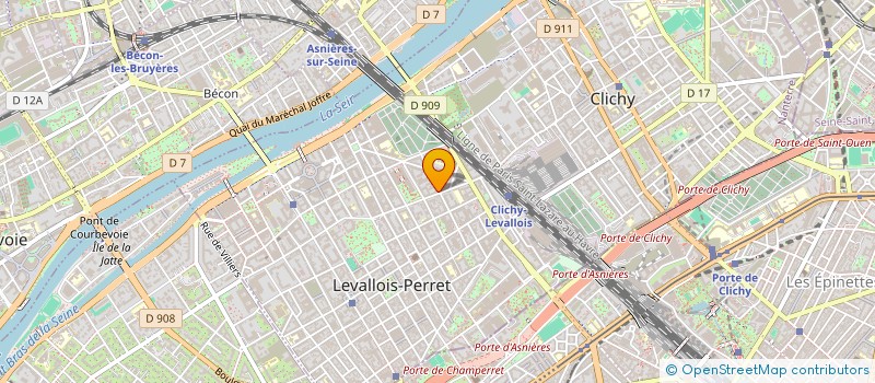 localisation de l'entreprise MONSIEUR JIHAD KHOURY KHORIATI à LEVALLOIS-PERRET