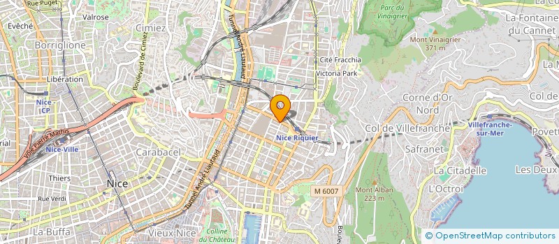 localisation de l'entreprise MONSIEUR JIHAD KMICH  NICE