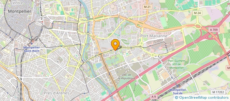 localisation de l'entreprise MONSIEUR JIHAD LAMHOUAR  MONTPELLIER