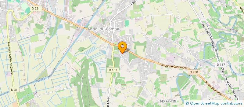 localisation de l'entreprise MONSIEUR JIHAD MEROUEH  LORIOL-DU-COMTAT