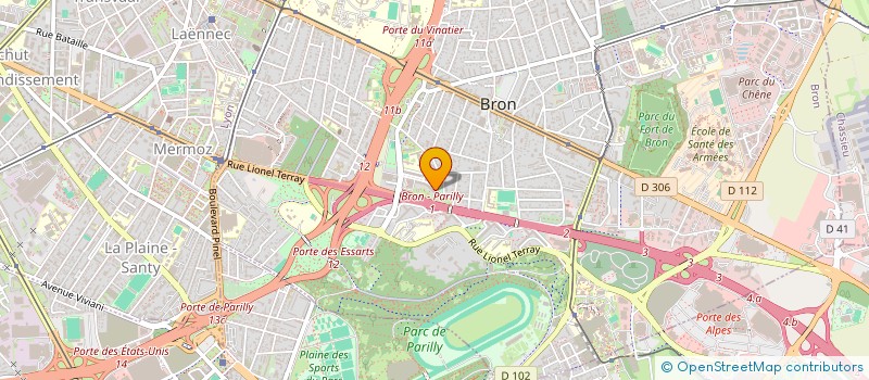 localisation de l'entreprise MONSIEUR JIHAD NASRY à BRON