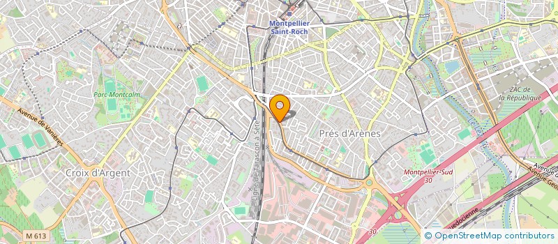 localisation de l'entreprise MONSIEUR JIHAD TAOUTAOU  MONTPELLIER