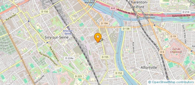 localisation de l'entreprise MONSIEUR JIHED BEN MBAREK  IVRY-SUR-SEINE