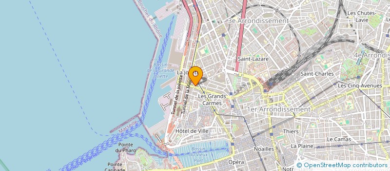 localisation de l'entreprise MONSIEUR JIHED BEN SOLTANA à MARSEILLE