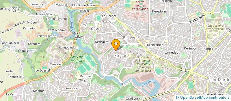 localisation de l'entreprise MONSIEUR JIHED GADDOUR à BREST