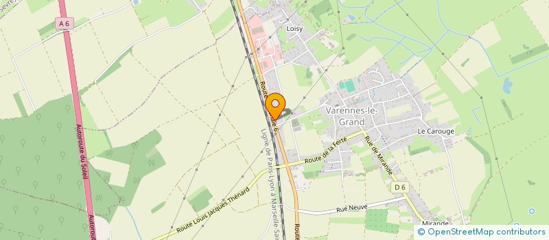 localisation de l'entreprise MONSIEUR JIHED GAHA  CHALON-SUR-SAONE