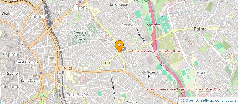 localisation de l'entreprise MONSIEUR JIHED NAFFATI à TOULOUSE